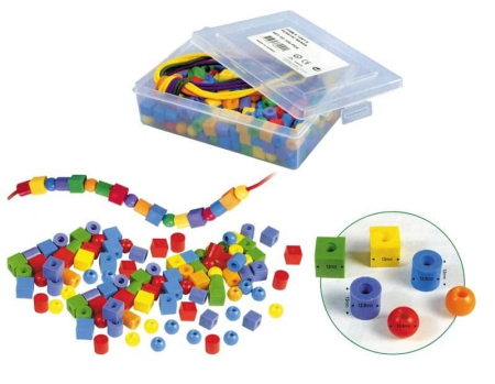 Jucarii indemanare - Margele din plastic pentru sortat si insiruit