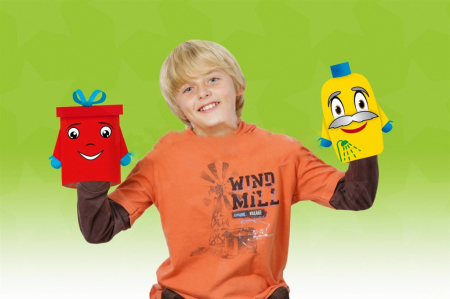 Teatru de papusi - Marionete - Reciclarea