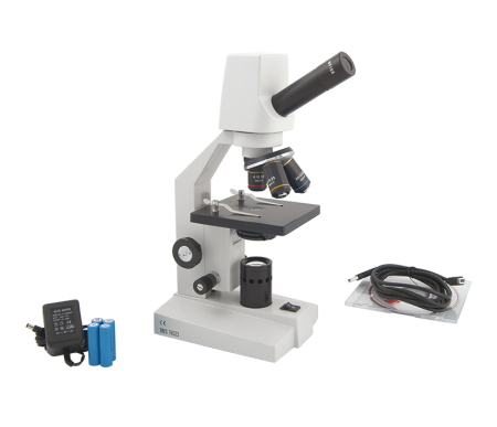 Biologie - Microscop monocular Digital cu Camera integrata de 3 MP
