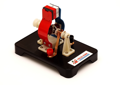 Curentul electric si efectele lui - Motor electric, model asamblabil