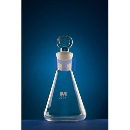 Sticlarie laborator chimie - Pahar Erlenmeyer cu Dop Rodat