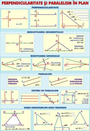 Matematica - Perpendicularitate si paralelism/Puteri si radicali (duo)