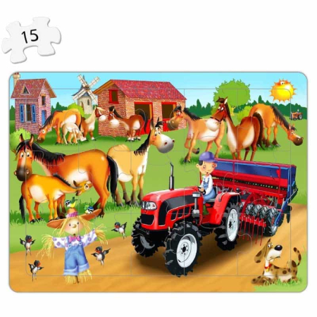 Puzzle 4 in 1 - La Ferma [5]