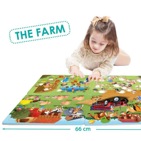 Logica - Puzzle 4 in 1 - La Ferma