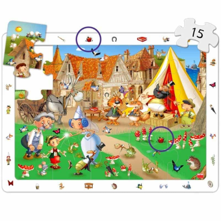 Puzzle 4 in 1 - Povesti Clasice [4]