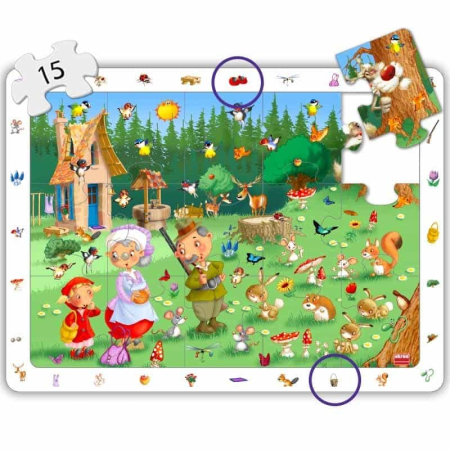 Puzzle 4 in 1 - Povesti Clasice [3]