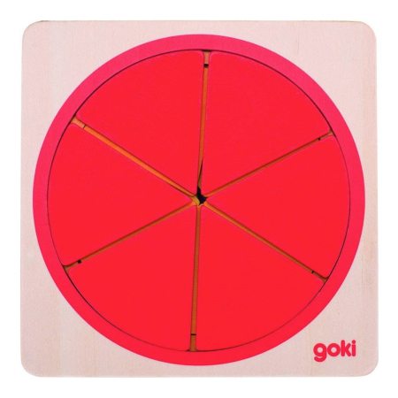 Puzzle stratificat Fractii - Cercuri [2]