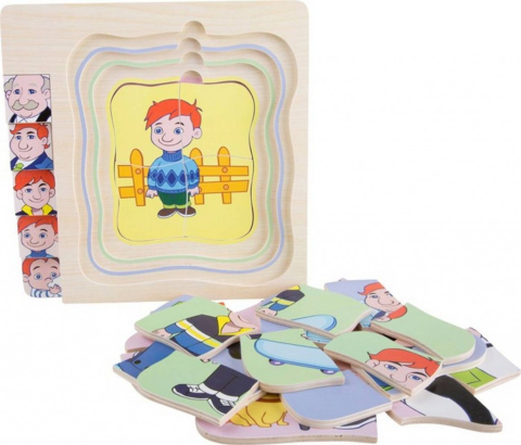 Puzzle straturi Bebe-Bunic [3]
