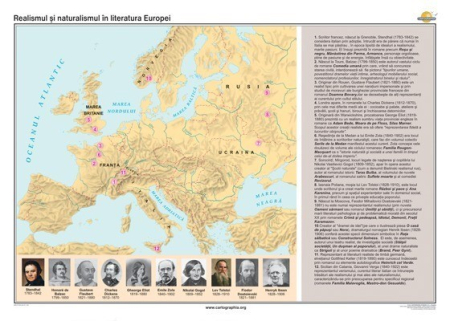 Limba romana - Realismul si naturalismul in literatura Europei