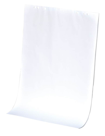 Table si accesorii - Rezerva hartie 100 x 70 cm flipchart