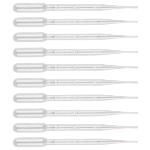 Set 100 pipete, transparente, capacitate 3ml, lungime 155mm [1]