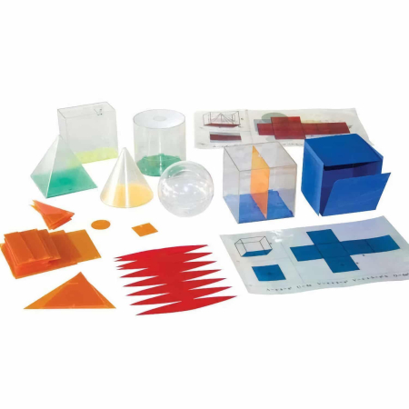 Modele corpuri geometrice - Set 6 corpuri geometrice - forme desfasurate