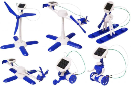 Energie regenerabila - Set educativ panou solar 6 in 1