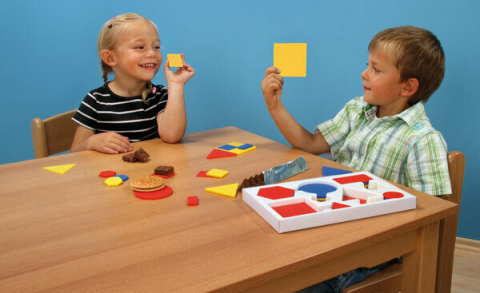Set Forme geometrice din plastic 60 piese [1]