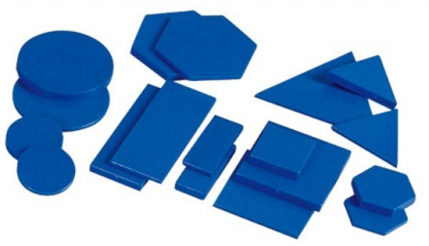 Set Forme geometrice din plastic 60 piese [4]