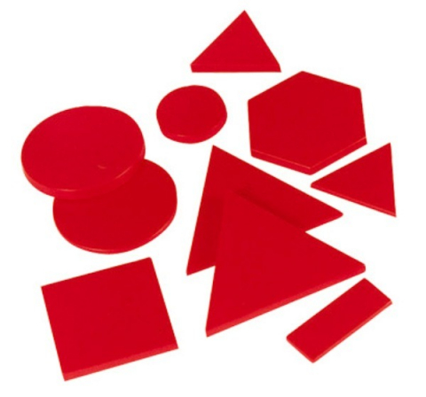 Set Forme geometrice din plastic 60 piese [3]