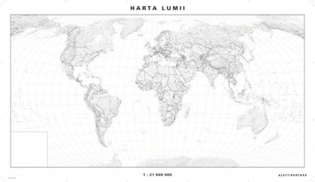 Harti geografice - Set harti de lucru pentru elevi
