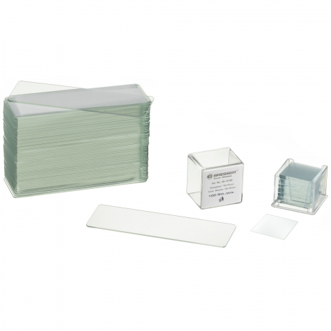Lupe si instrumente optice - Set lame si lamele Bresser pentru microscop - 50 lame,100 lamele