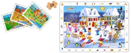 Set puzzle observare - anotimpuri [5]