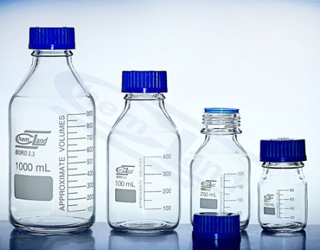 Chimie - Sticla de laborator cu filet GL 45