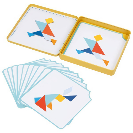 Geometrie - elemente intoductive - Tangram magnetic