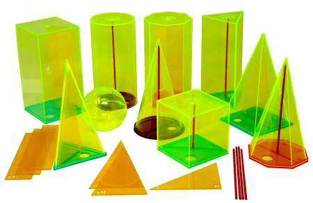 Modele corpuri geometrice - Trusa de Corpuri geometrice pentru profesor