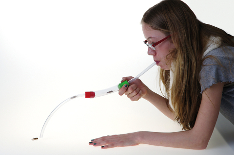 Ecologie • Studiul mediului - Tub colectare insecte – Pooter
