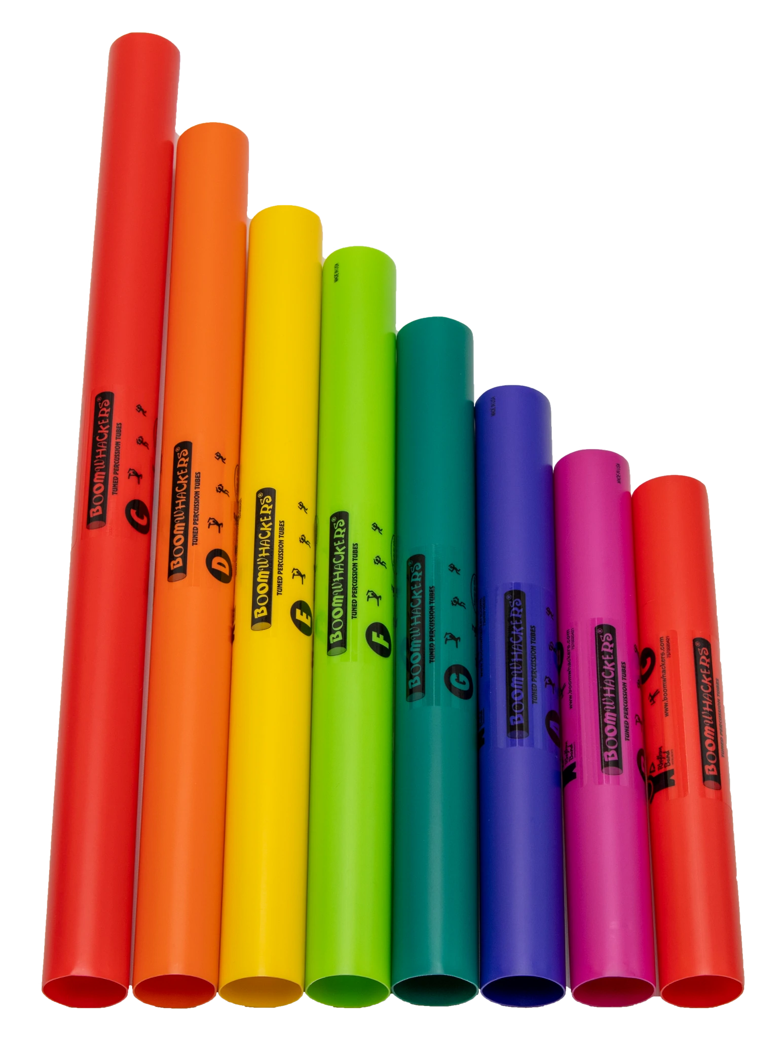 Prescolari - Tuburi de percutie acordate BOOMWHACKERS