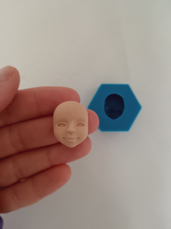 Mulaje cap - Matriță cap femeie nr.3