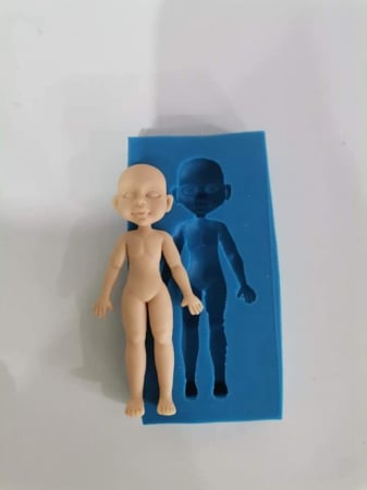 Mulaje silicon - Mulaj corp păpușă nr.1