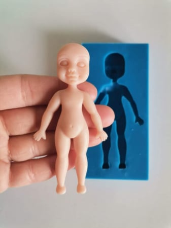 Mulaje silicon - Mulaj corp păpușă nr.3