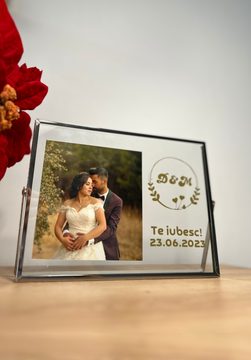 Ramă fotografică cu text și poză [2]