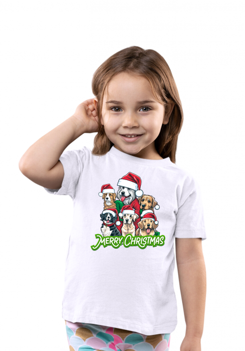 Tricou Crăciun ,,Cățeluși” [1]