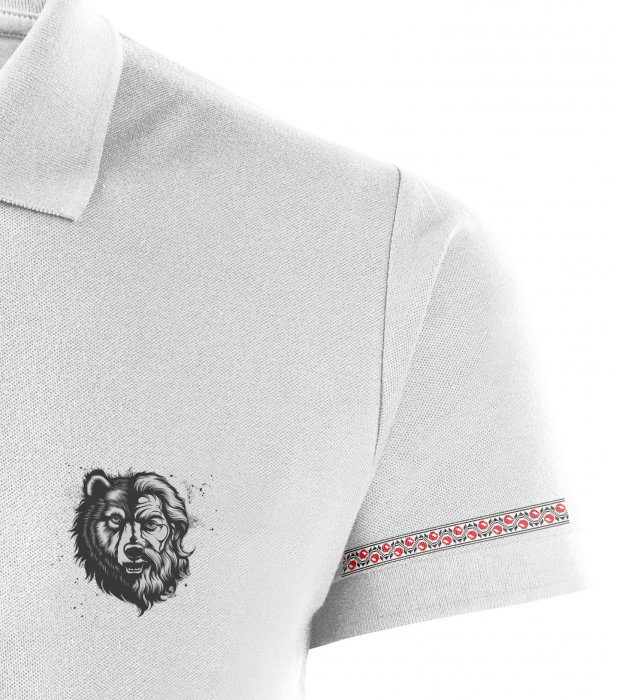 Tricou polo din bumbac Zalmoxis [3]