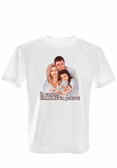 Tricou „Familie în patru” [1]