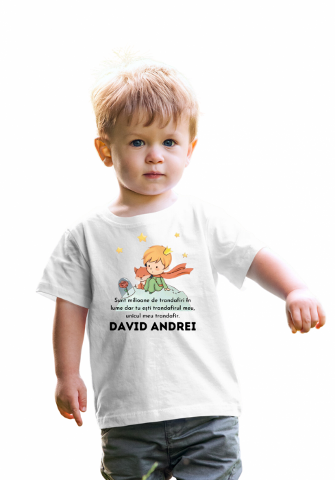 Tricou ,,Micul Prinț și trandafirul'' [1]