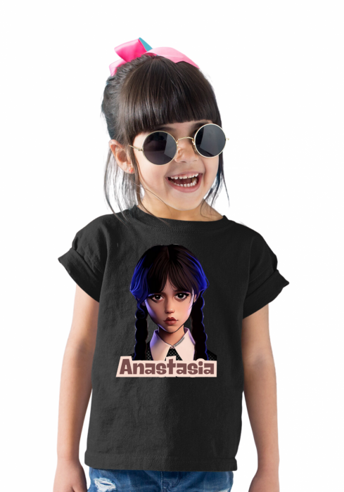 Tricou negru ~Wednesday~ [1]