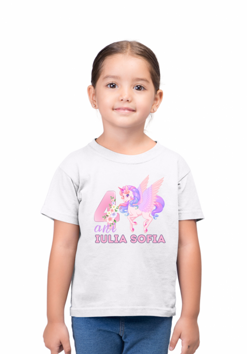 Tricou ,,Unicorn 4 ani” [1]