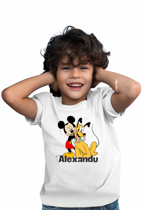 Tricou ,,Mickey Mouse and Pluto” [1]