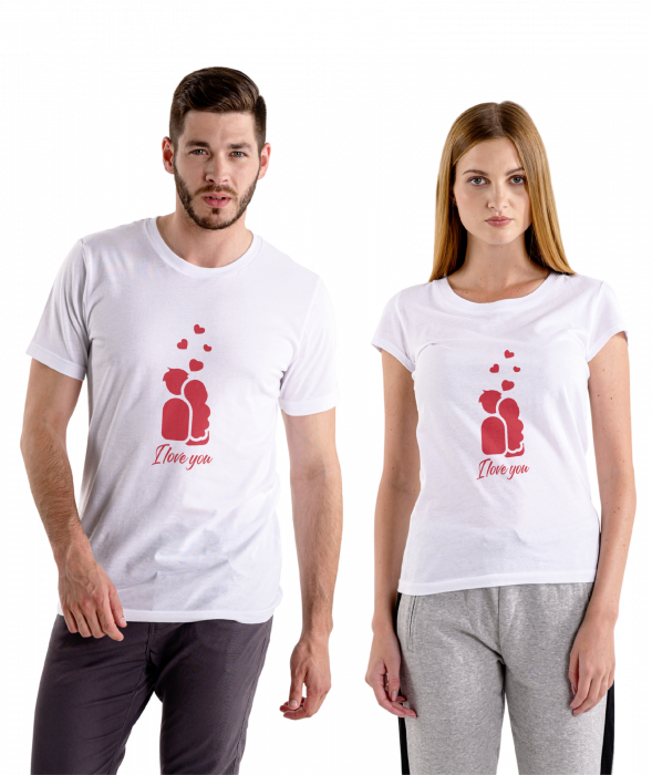 Tricouri personalizate cuplu Valentine's Day [1]