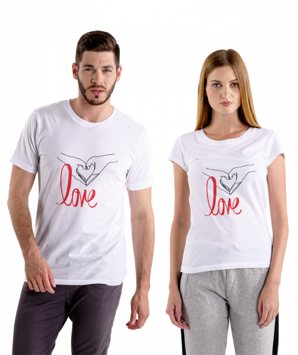 Tricouri personalizate cuplu Valentine's Day [1]