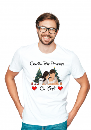 Cuplu - Tricou ,,Crăciun de Poveste”