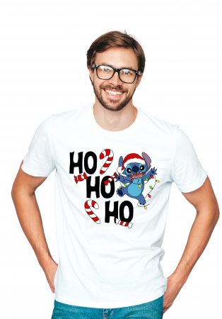 Barbati - Tricou Crăciun Stitch