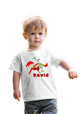 Tricou ,,Spiriduș de Crăciun”