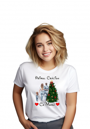 Cuplu - Tricou Primul Crăciun