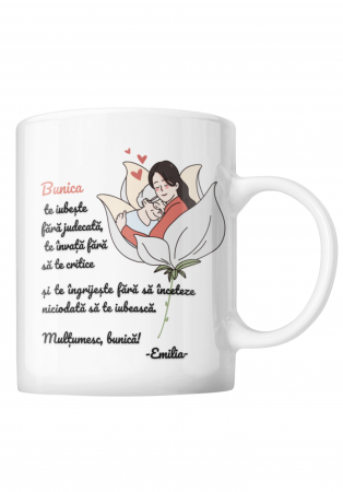 Femei - Cană personalizată Bunica
