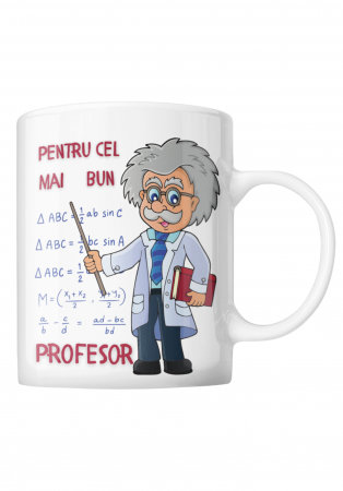 Barbati - Cană personalizată profesor