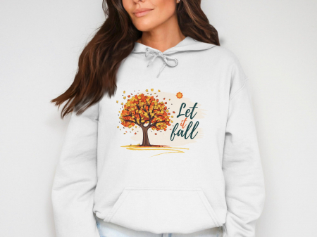 Hanorace personalizate - Hanorac Let is fall