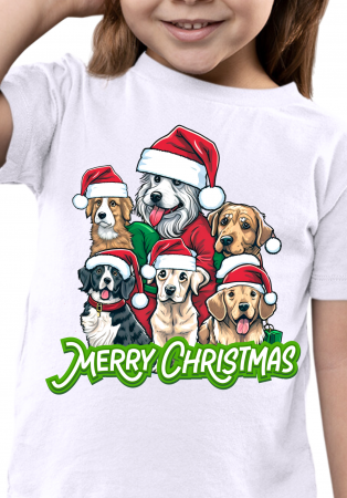 Tricou Crăciun ,,Cățeluși” [1]