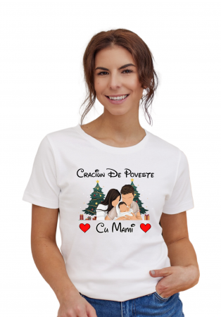 Cuplu - Tricou ,,Crăciun de Poveste”